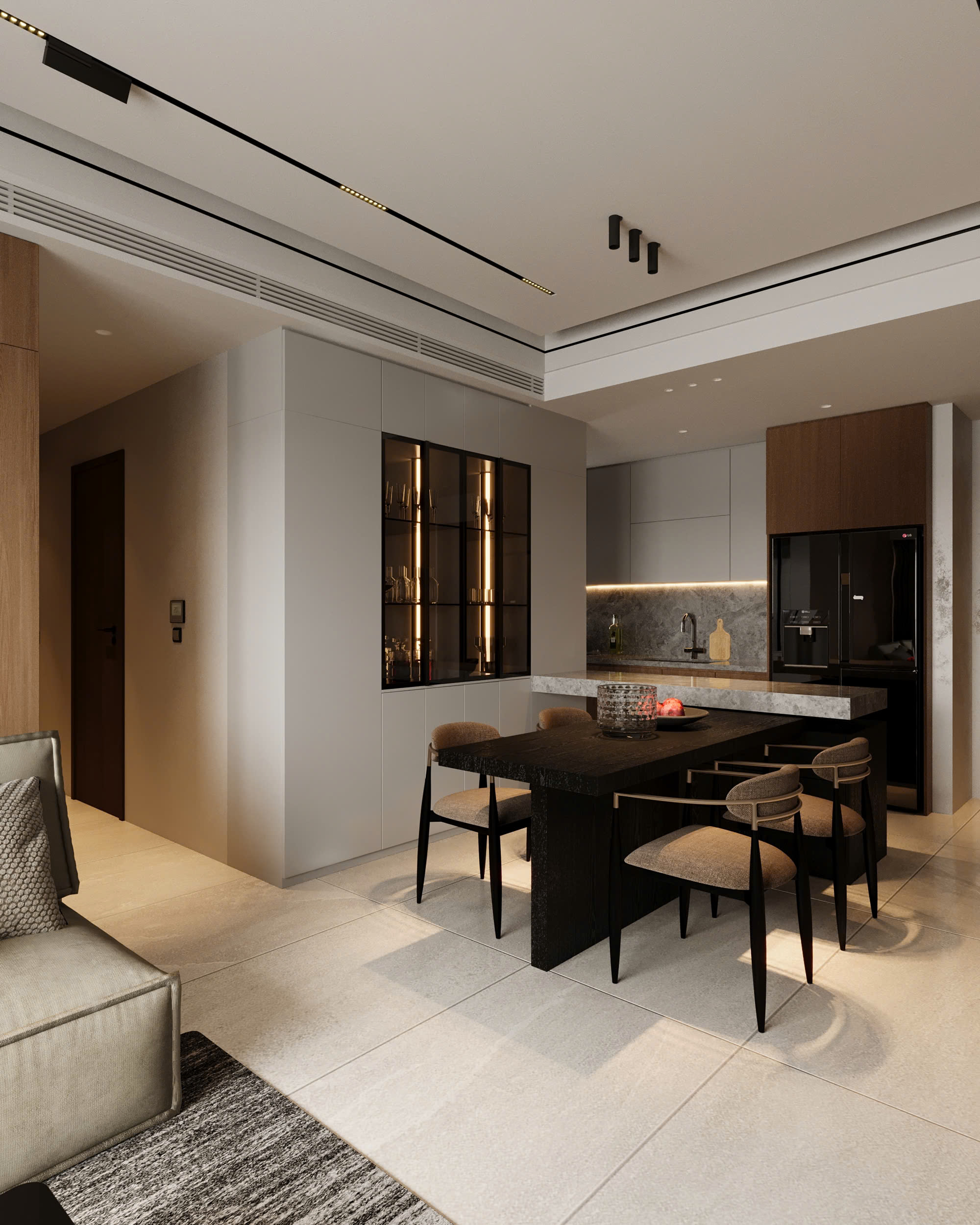 Căn hộ Celesta Rise — 3 phòng ngủ — góc nhìn 3